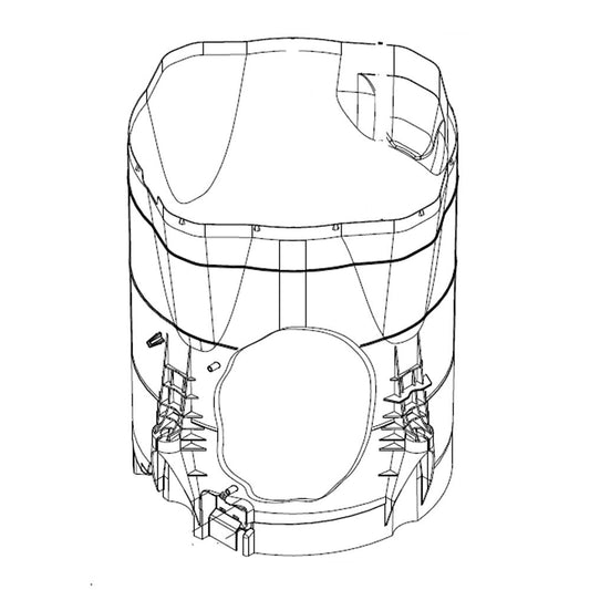 Whirlpool Outer-Tub - W10704196