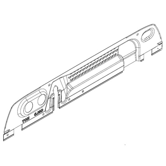 Whirlpool Panel-Rear - W11129559