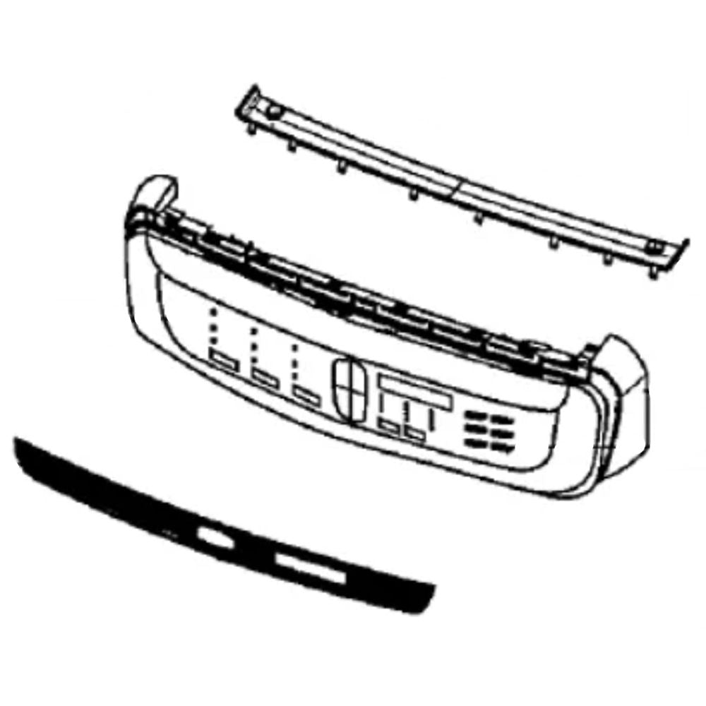 Samsung Assembly S.Panel Control - DC97-20094A