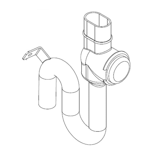 Whirlpool Drain Tube - Vacuum Relief, Fc - W11293072