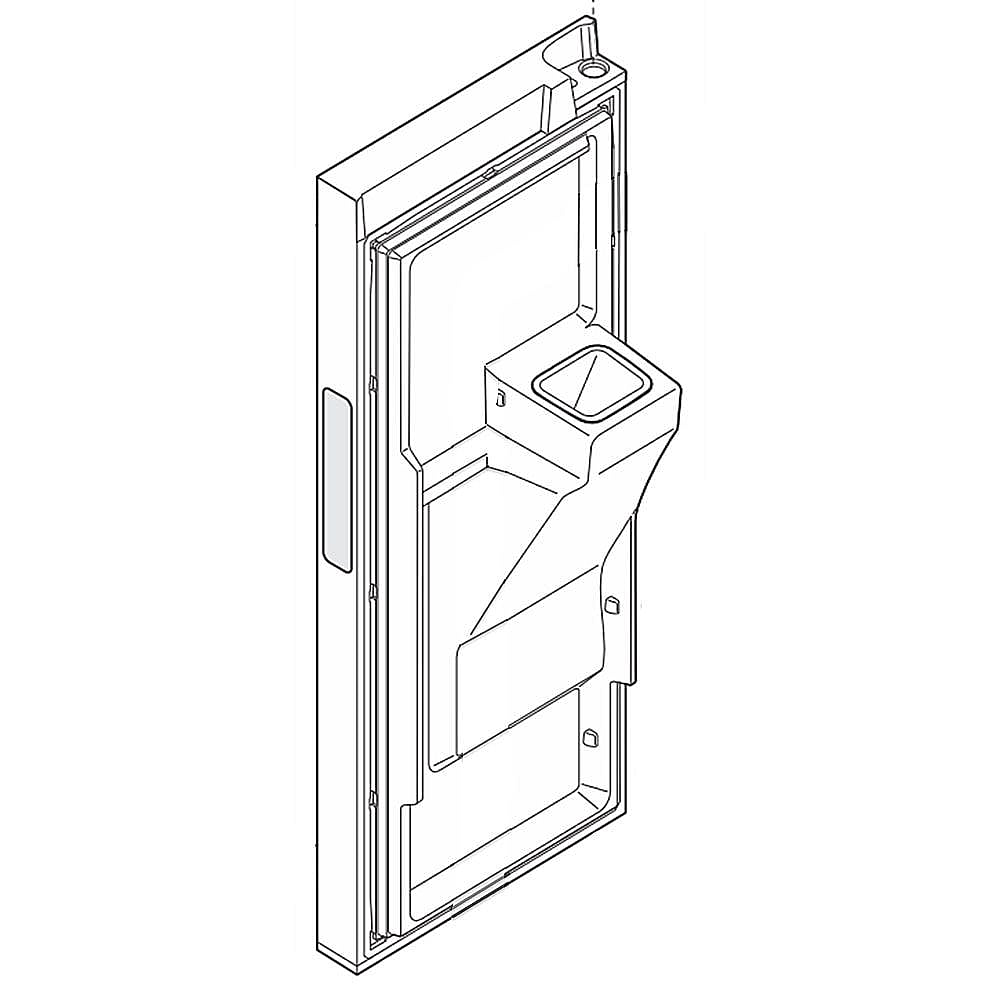 Electrolux Dsp Door-Refr,Stainless,Lh - 242185652