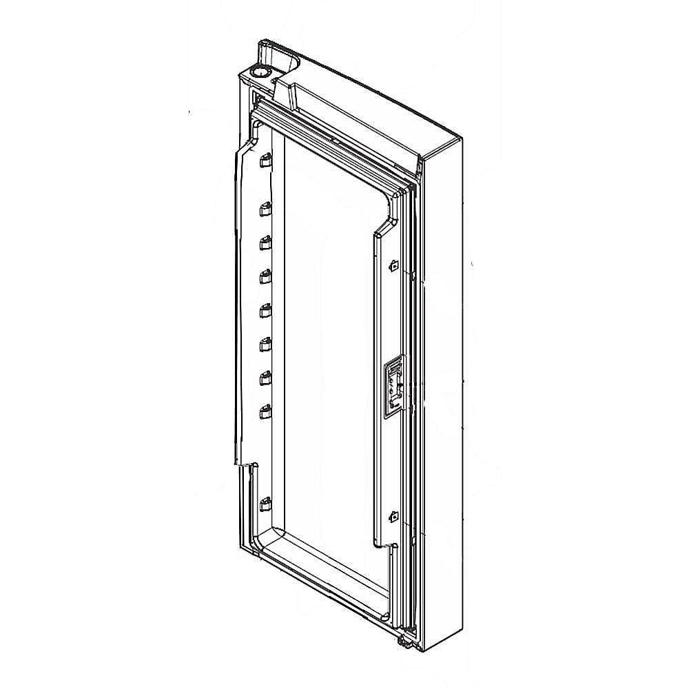 Electrolux Refrigerator Door Assembly, Right (Stainless) - 242185668