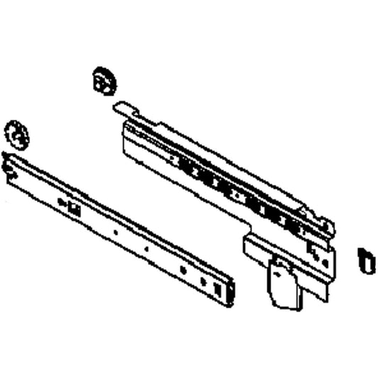 Samsung Assembly Rail-Low Left - DA97-10594C
