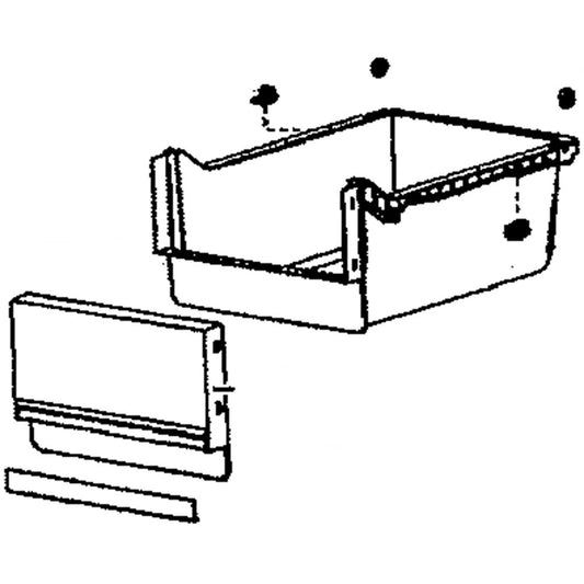 Samsung Assembly Case-Drawer Fre Low - DA97-10884E