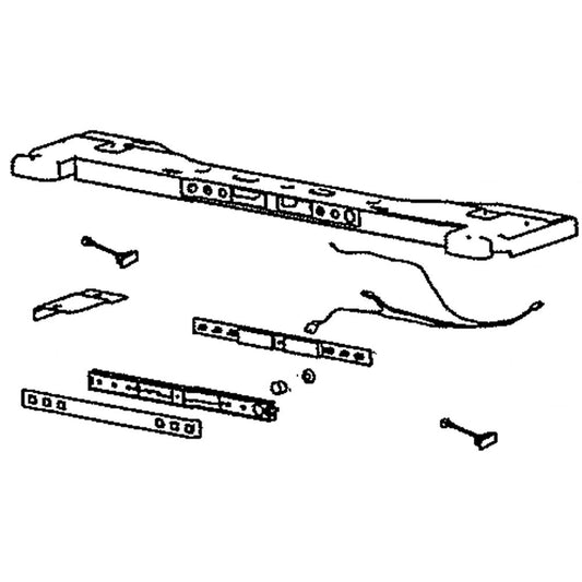 Samsung Top Table-Front Assembly - DA97-11802W