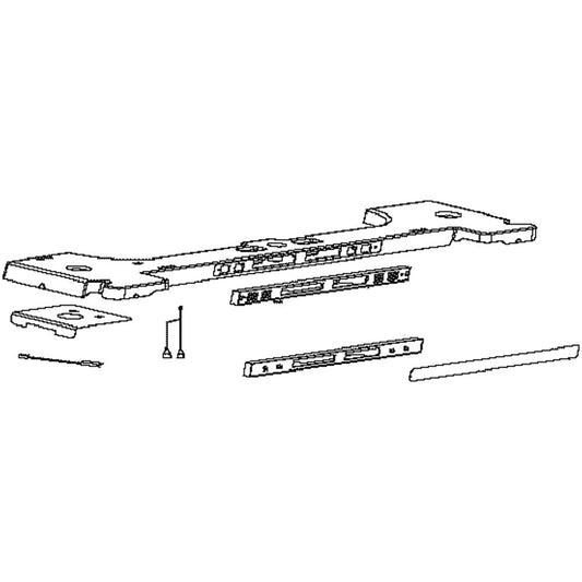 Samsung Refrigerator User Interface And Top Cover Assembly - DA97-13287A