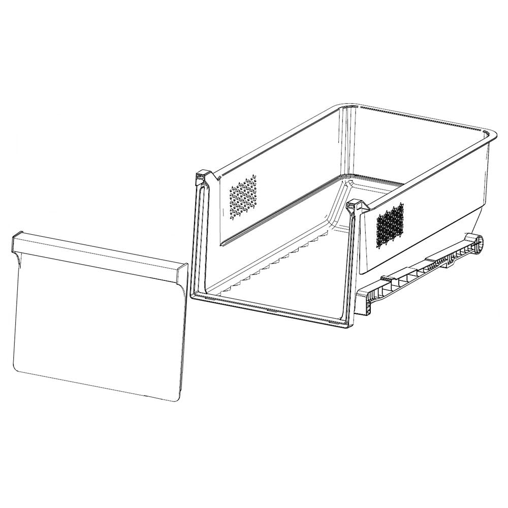 Samsung Assembly Case Basket-Up - DA97-14709A