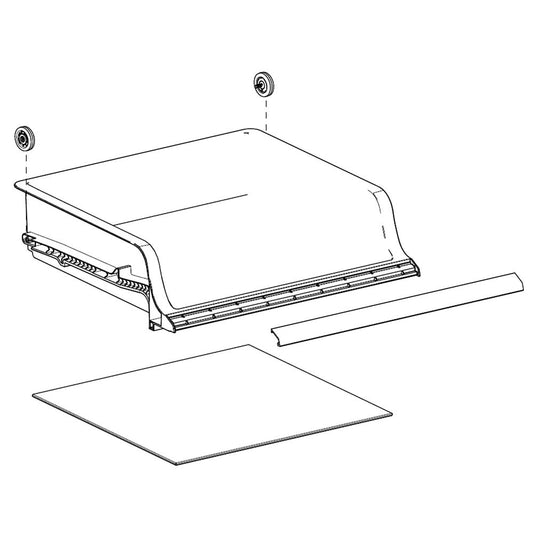 Samsung Assembly Case Basket-Fre Up - DA97-15355C