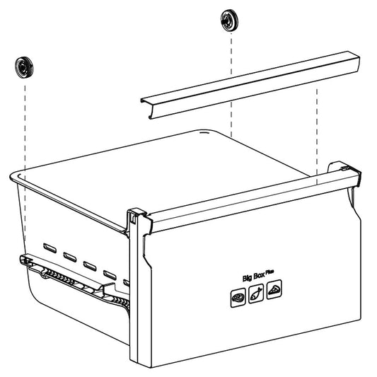 Samsung Assembly Case Basket-Middle - DA97-15359C