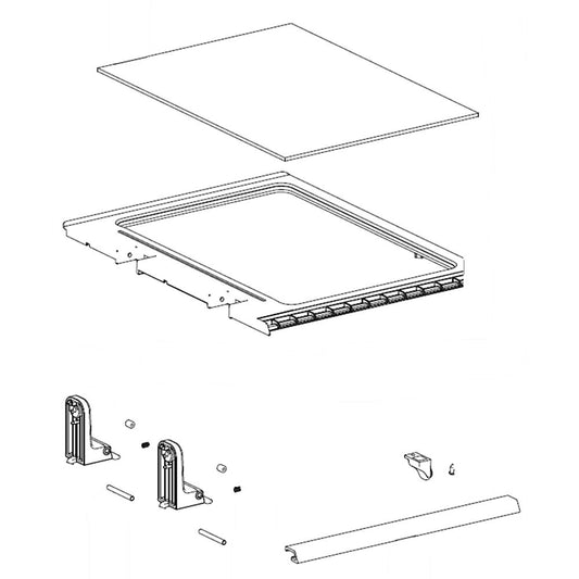Samsung Assembly Shelf Folder - DA97-15362A