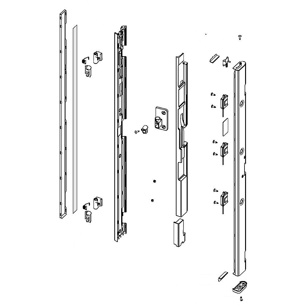 Samsung Refrigerator French Assembly - DA97-16749F