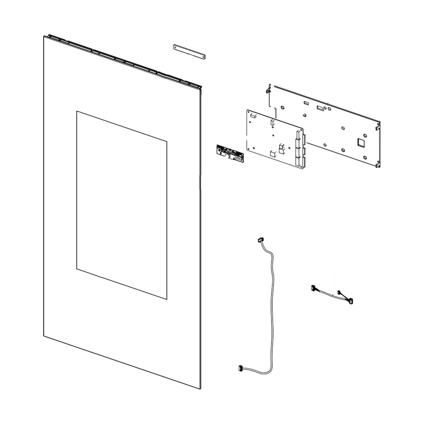 Samsung Assembly Accessory-Custom Pane - DA99-04371M