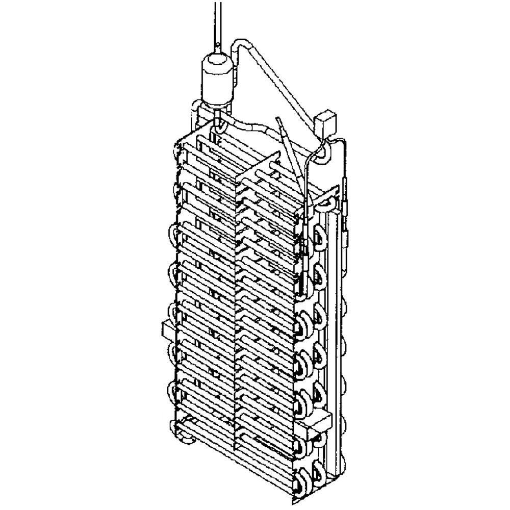 Bosch 00 Refrigerator Freezer Evaporator - 682508