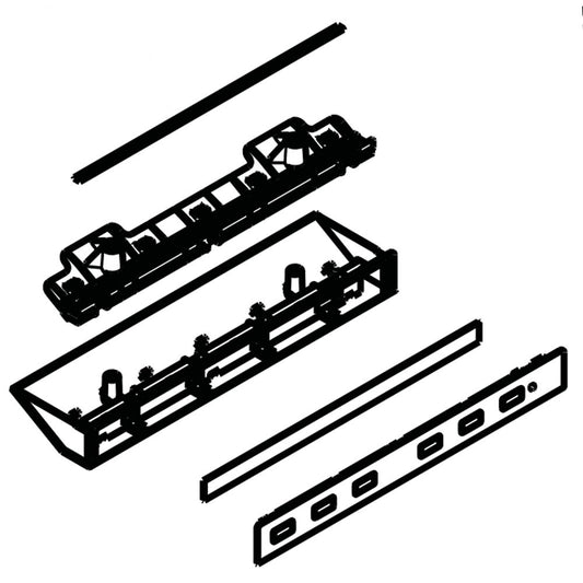 LG Refrigerator Display Case Assembly - ABQ73482312