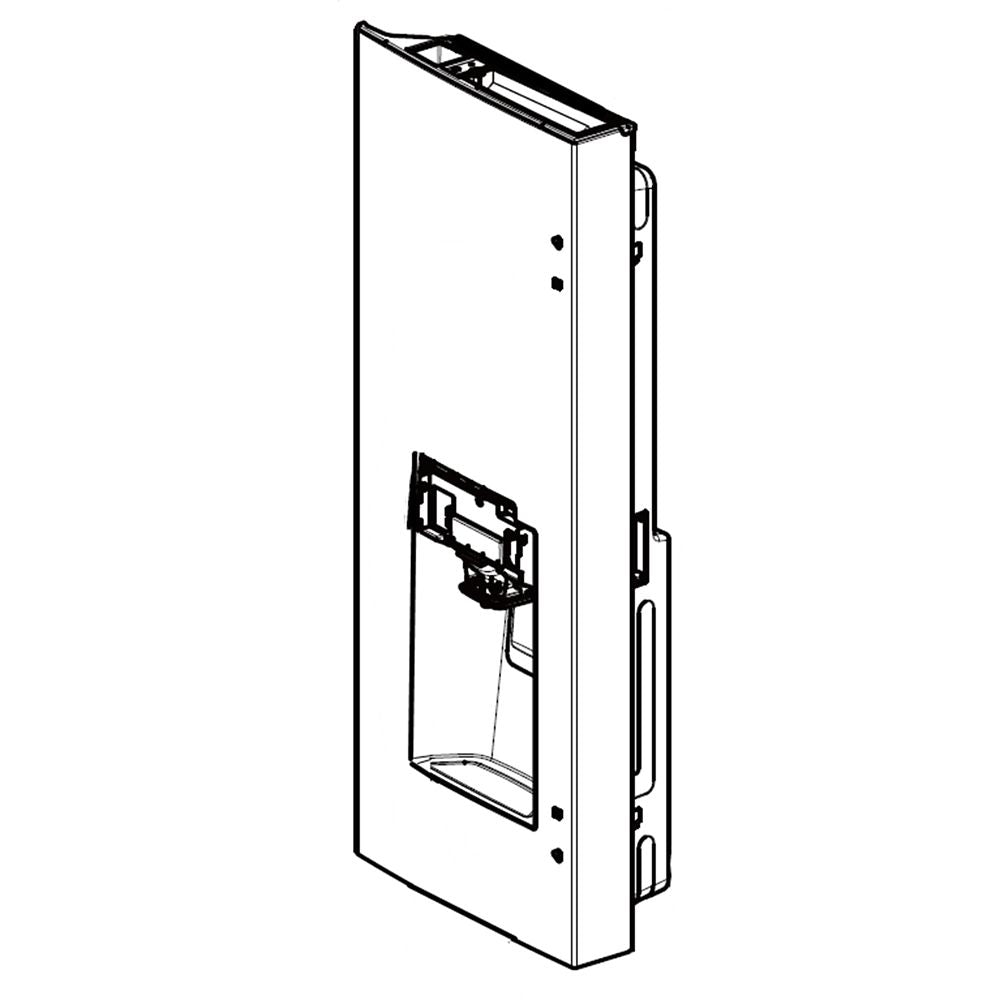 LG Refrigerator Door Foam Assembly - ADD76197005