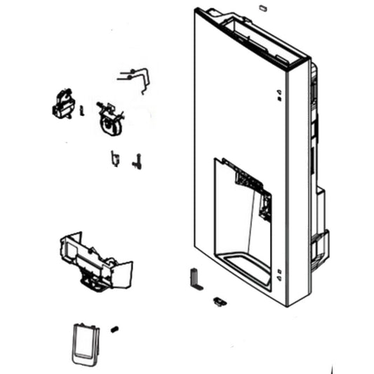 LG Refrigerator Door Foam Assembly - ADD76416501