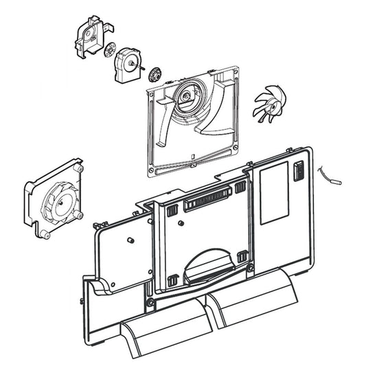 LG Fan Grille Assembly - AEB73764519