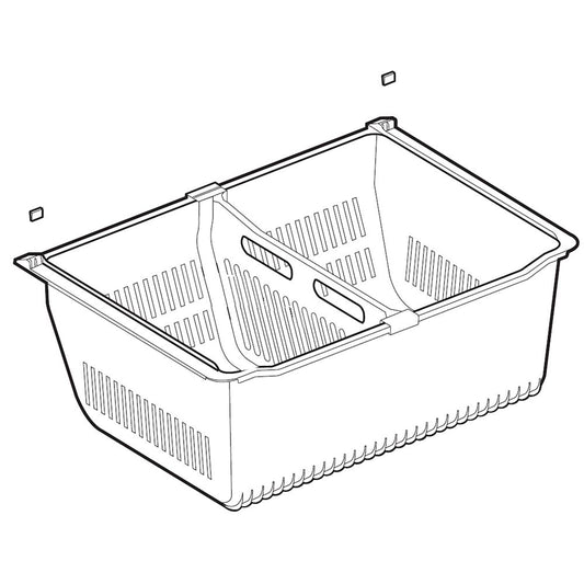 LG Drawer Tray Assembly - AJP73594404