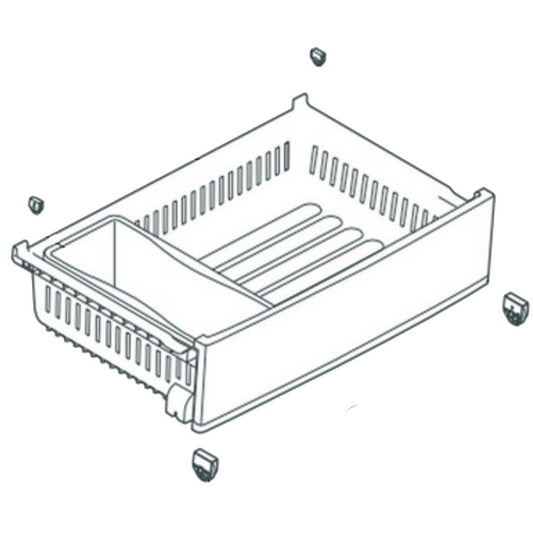 LG Tray Assembly, Drawer - AJP75234921
