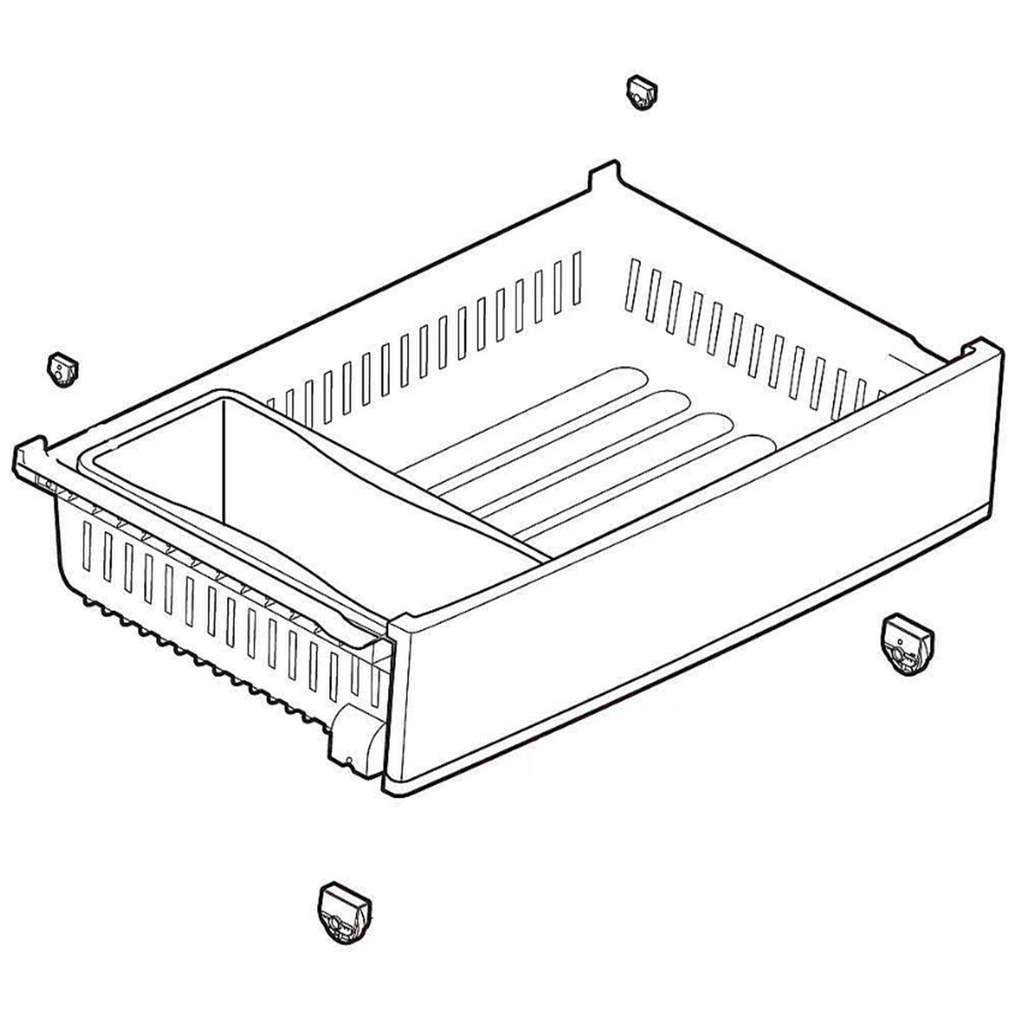 LG Tray Assembly,Drawer - AJP75234925