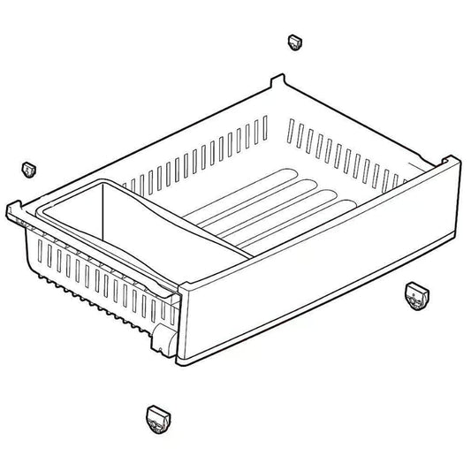 LG Tray Assembly,Drawer - AJP75234925
