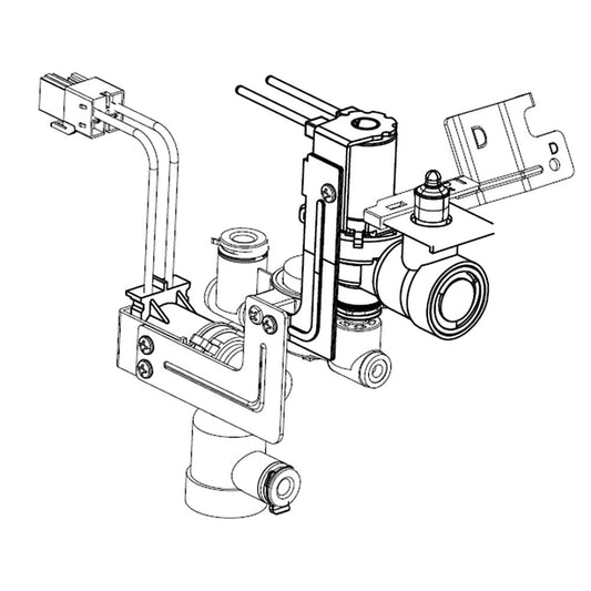 LG Valve Assembly,Water - AJU75632520