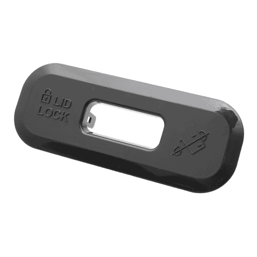 Whirlpool Bezel-Lid,Lock,Gray - W11718118