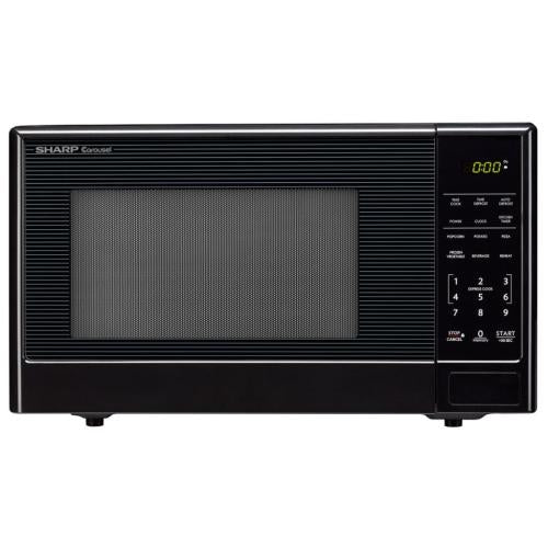 Sharp SMC1111AB Mid Size 1.1 Cft Mwo (Black)