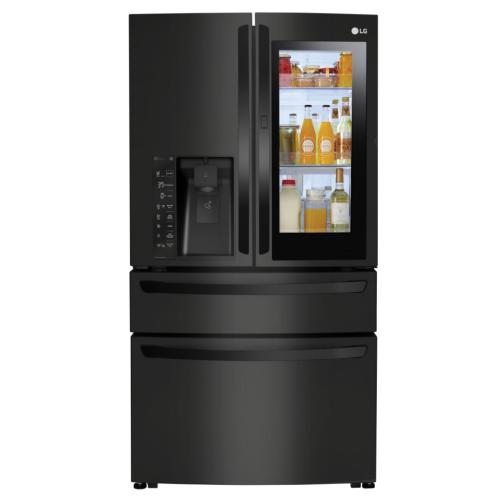 LG LMXC23796M 36 Inch Counter Depth 4-Door Smart French Door Refrigerator with 22.7 cu. ft. Capacity