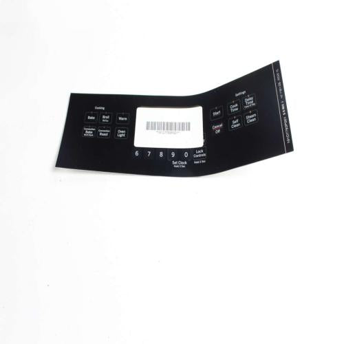 GE Faceplate Graphics Bk - WB27X20094