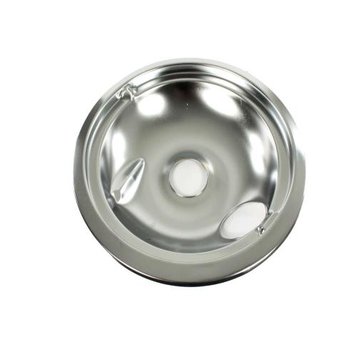 GE Range Drip Pan, 8-In (Chrome) - WB31K10266