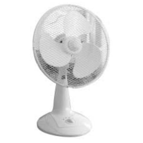 Haier FDM112W :12", 3 Speed Desk Fan
