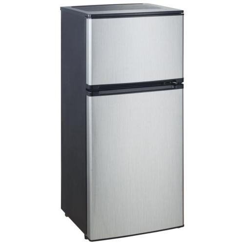 Magic Chef HVDR450SE 4.3 Cu. Ft. Mini Fridge In Stainless Look
