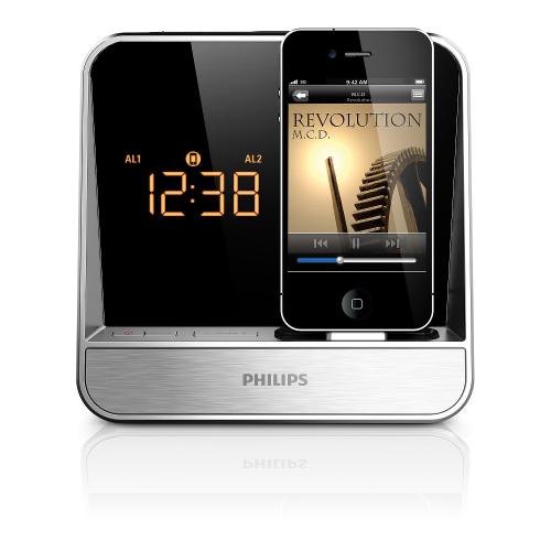 Philips AJ5300D/37 Clock Radio For Ipod/Iphone App-Enhanced