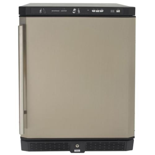 Avanti AR5102SS Beverage Cooler - 24-Inch Wide With 5.1 Cu. Ft. Capacity, Al