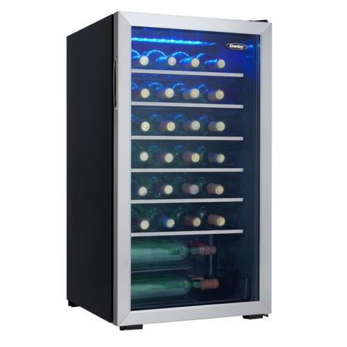 Danby DWC93BLSDBR1 Wine Cooler 36 Bottle