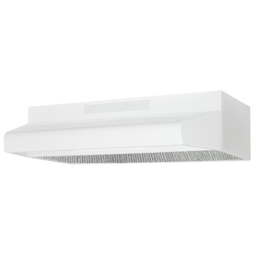 Air King ES243ADA 24-Inch Ada Compliant Under Cabinet Range Hood In White
