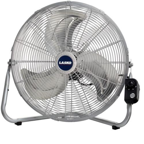 Lasko 2250QM 20-Inch High Velocity Floor Fan With Quickmount