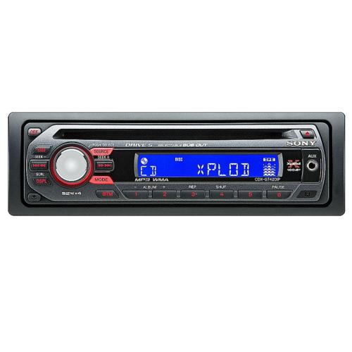 Sony CDXGT420IP FM/AM Compact Disc Player.