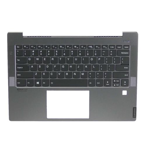Lenovo Up Assy_Gry Fp W/Blkb Usa - 5CB0S17247