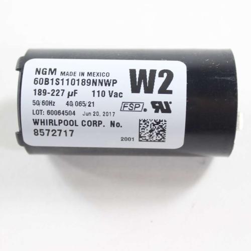 Whirlpool Washer Start Capacitor - WP8572717