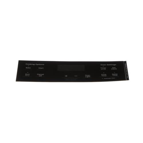 GE Faceplate Graphics (Bk) - WB07X26634