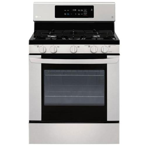 LG LRG3060ST 30 Inch Freestanding Gas Range with 5.4 cu. ft. Large Capacity