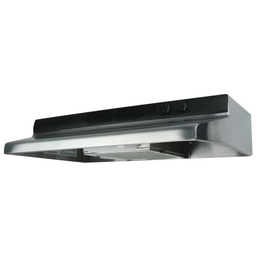 Air King ESQZ2368 36-Inch Convertible Under Cabinet Range Hood With Light In S