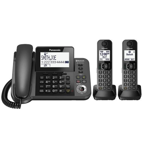 Panasonic KXTGF572 Link2Cell Cordless Phone W/ Answering Machine (2 Handsets)