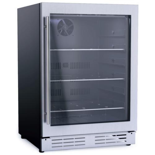 Elica EBS51SS1 24 Inch Beverage Center with 4.8 Cu. Ft. Capacity, Slide Out Shelves