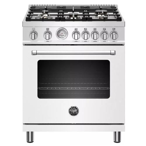 Bertazzoni MAST305GASBIE Master Series 30 Inch Gas Range with 5 Aluminium Burners