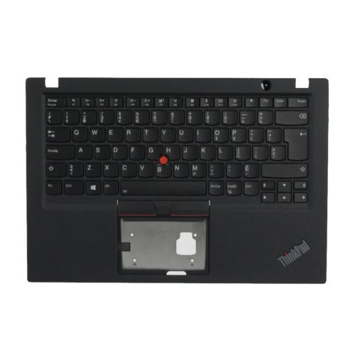 Lenovo Ft491 Log Up Assy W/Bl Kb Blk - 02HM200