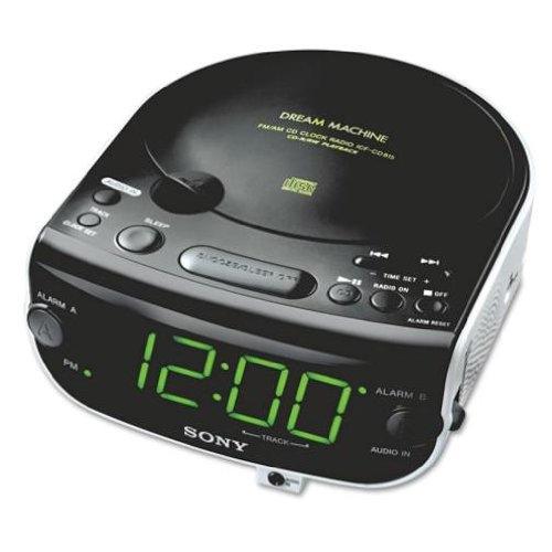 Sony ICFCD815 FM/AM CD Clock Radio