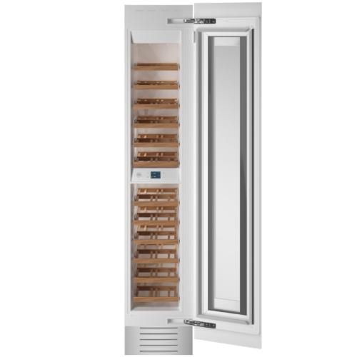 Bertazzoni REF18WCPIXR Master Series 18" Dual Zone Wine Cooler Column with 52 Bottle Capacity